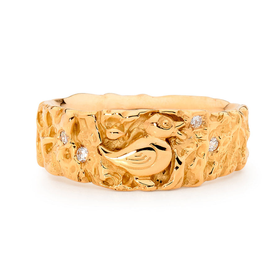 Duck Out of Water Ring online jewellery s gold jewellery perthhop perth jewellery stores jewellery stores perth australian jewellery designers bridal jewellery australia 