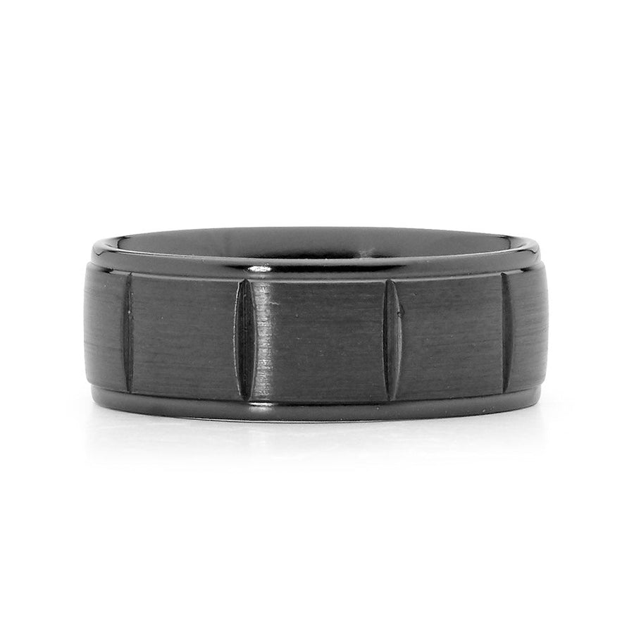 Faceted Zirconium Men's Ring perth jewellery stores jewellery stores perth australian jewellery designers 