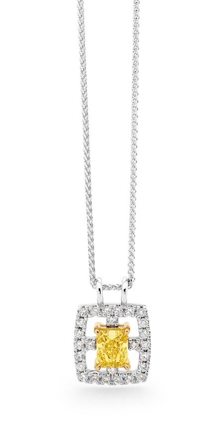 Modern Yellow Diamond Pendant online jewellery shop buy jewellery online jewellers in perth perth jewellery stores wedding jewellery australia diamonds for sale perth gold jewellery perth
