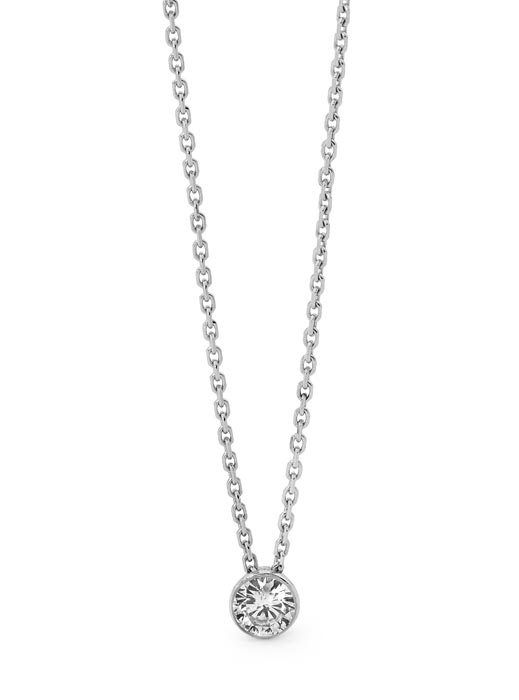 Round Bezel Set Solitiare Diamond Pendant perth jewellery stores australian jewellery designers online jewellery shop perth jewellery shop jewellery shops perth perth jewellers jewellery perth jewellers in perth diamond jewellers perth bridal jewellery australia