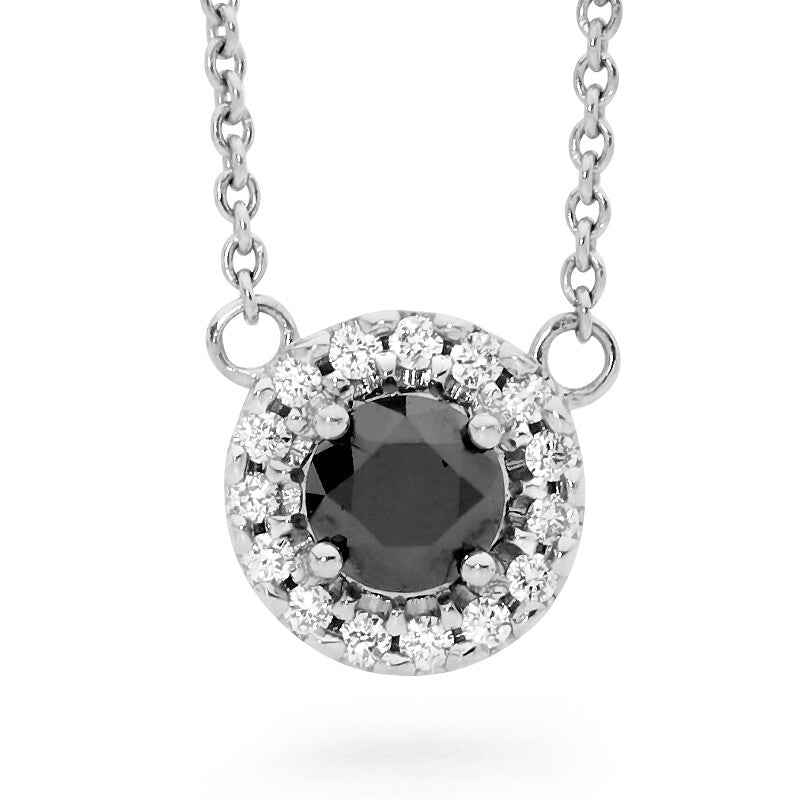 Linneys Signature Black Diamond Pendant  online jewellery shop buy jewellery online jewellers in perth perth jewellery stores wedding jewellery australia diamonds for sale perth gold jewellery perth