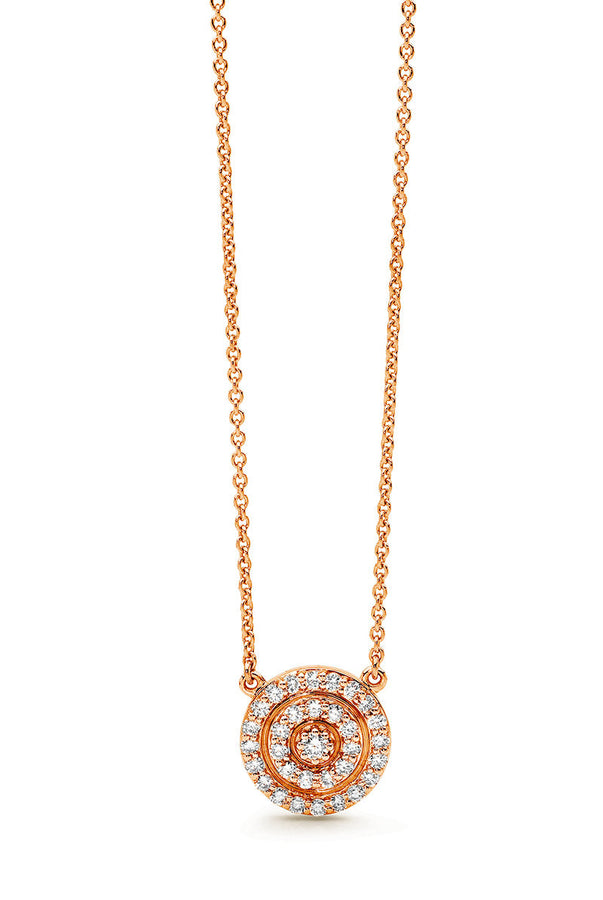 Double Halo Diamond Necklace perth jewellery stores jewellery stores perth australian jewellery designers bridal jewellery australia diamonds perth