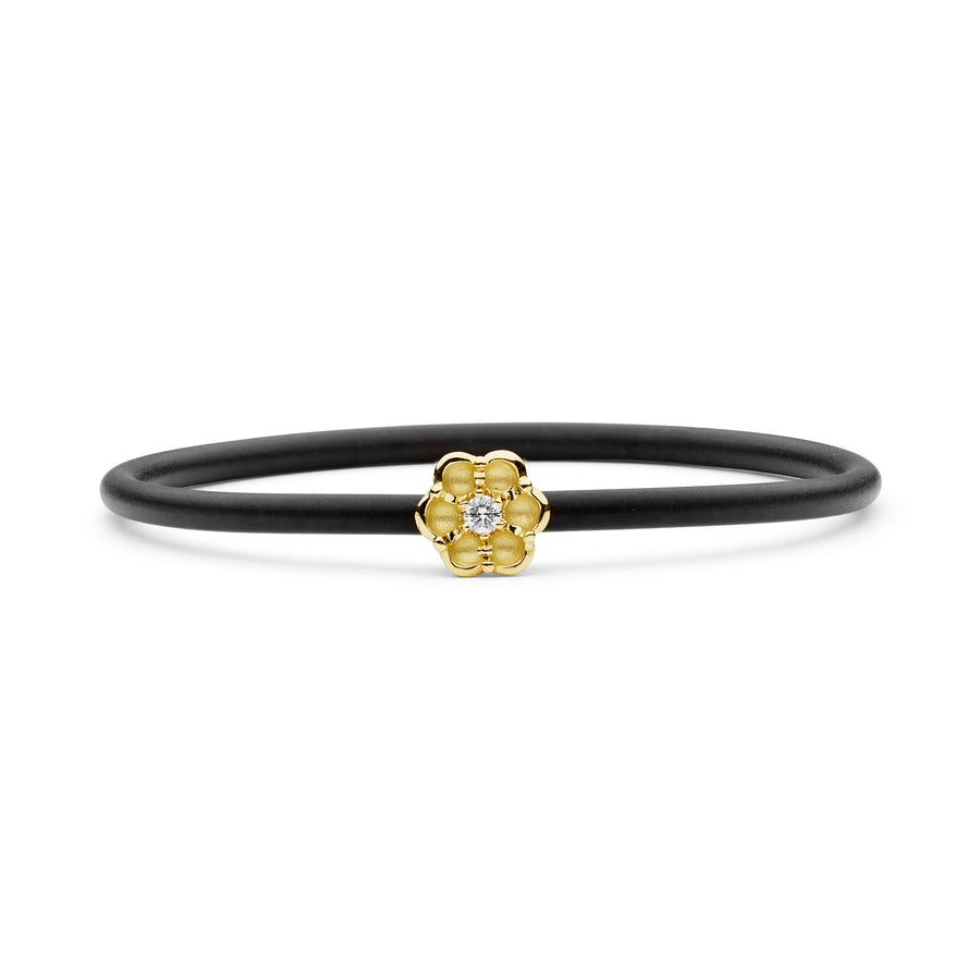 'Coastal Flower' Neoprene Bangle
