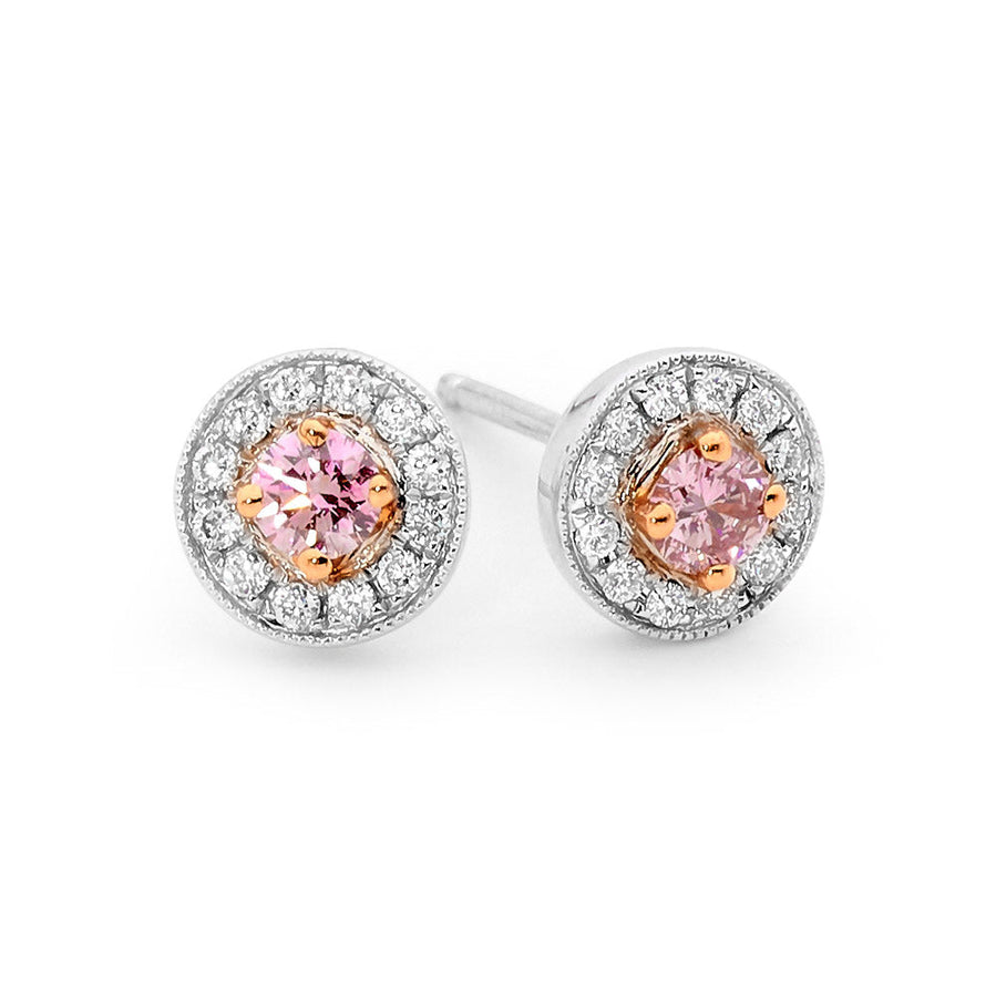 Pink and White Diamond Stud Earrings jewellery stores perth perth jewellery stores australian jewellery designers online jewellery shop perth jewellery shop jewellery shops perth perth jewellers jewellery perth jewellers in perth diamond jewellers perth bridal jewellery australia pearl jewellery australian pearls diamonds and pearls perth