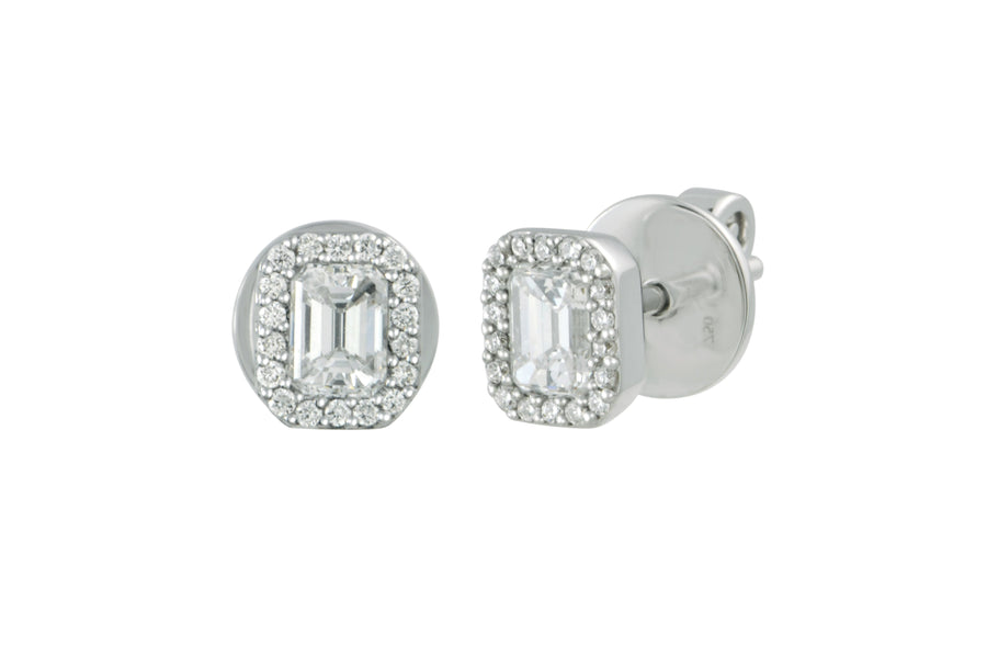 'Lily' Diamond Stud earrings