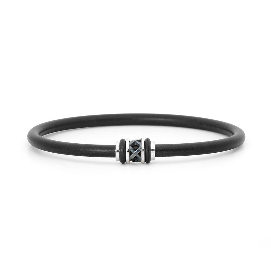 Blackened Lattice Neoprene Gold Bangles Perth jewellery stores perth perth jewellery stores australian jewellery designers online jewellery shop perth jewellery shop jewellery shops perth perth jewellers jewellery perth jewellers in perth diamond jewellers perth
