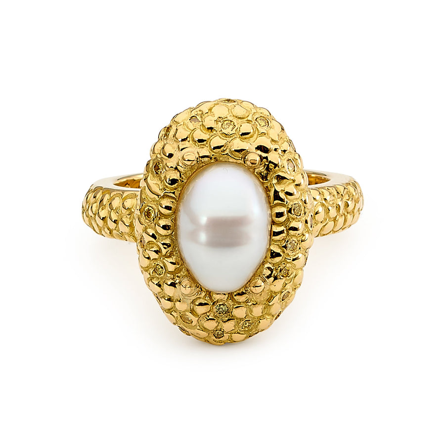 Yellow Diamond and Pearl Ring jewellery stores perth perth jewellery stores australian jewellery designers online jewellery shop perth jewellery shop jewellery shops perth perth jewellers jewellery perth jewellers in perth diamond jewellers perth bridal jewellery australia pearl jewellery australian pearls diamonds and pearls perth