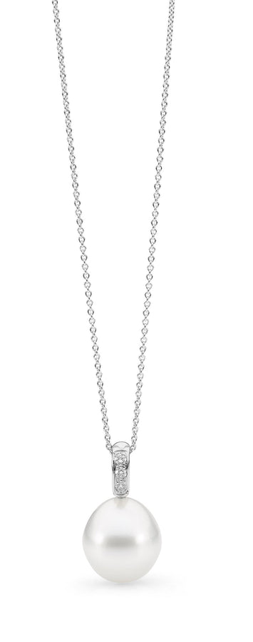Oval Shaped Australian Pearl Pendant pearl jewellery online jewellery shop buy jewellery online jewellers in perth perth jewellery stores wedding jewellery australia
