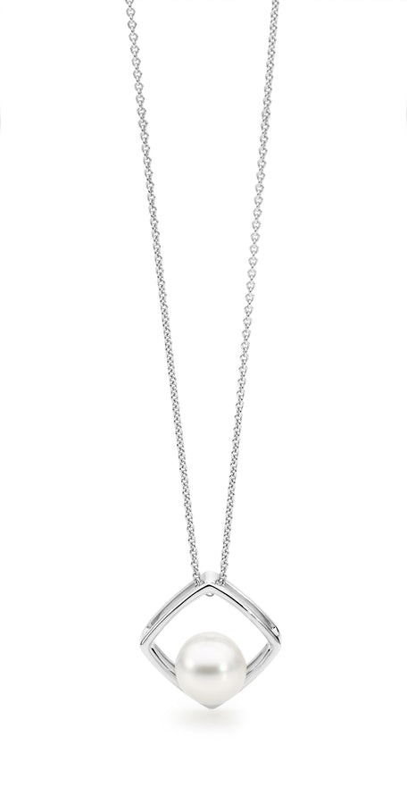 Frame Pearl Pendant perth jewellery stores jewellery stores perth australian jewellery designers bridal jewellery australia diamonds perth