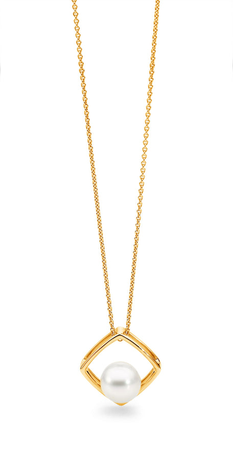 Frame Pearl Pendant perth jewellery stores jewellery stores perth australian jewellery designers bridal jewellery australia diamonds perth