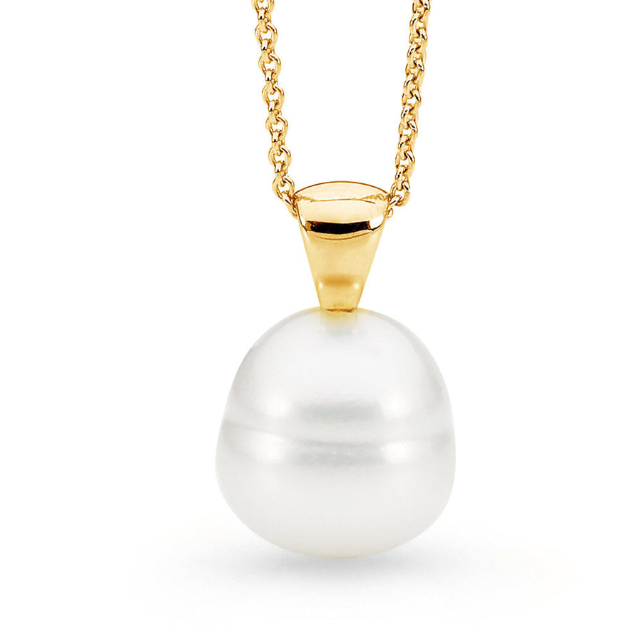 Gold Classic Pearl and Diamond Pearl Pendant pearl jewellery pearl pendant Classic Pearl and Diamond Pearl Pendant online jewellery shop perth jewellery stores australian jewellery designers online jewellery shop perth jewellery shop jewellery shops perth perth jewellers jewellery perth jewellers in perth diamond jewellers perth bridal jewellery australia pearl jewellery