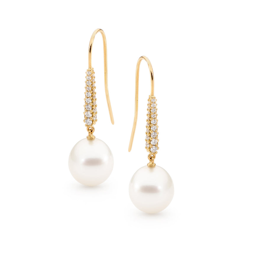 18ct Rose Gold Oval Pearl & Diamond French Hook Earrings Perth jewellery stores perth perth jewellery stores australian jewellery designers online jewellery shop perth jewellery shop jewellery shops perth perth jewellers jewellery perth jewellers in perth diamond jewellers perth bridal jewellery australia pearl jewellery australian pearls diamonds and pearls perth