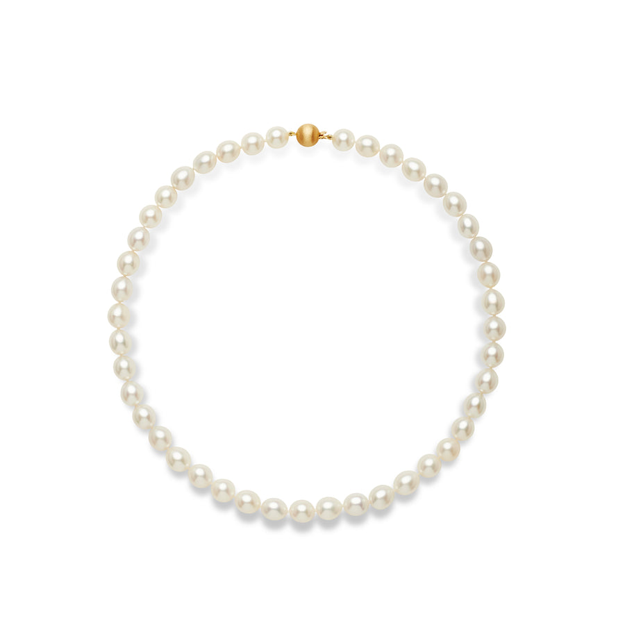 Oval South Sea Pearl Strand Necklace