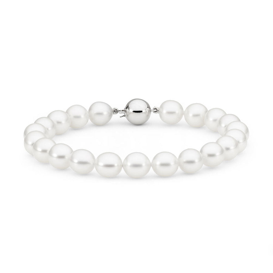 Oval Pearl Bracelet