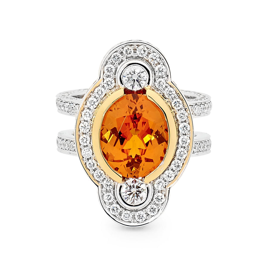 Spessartite Garnet and Diamond Ring jewellery stores perth perth jewellery stores australian jewellery designers online jewellery shop perth jewellery shop jewellery shops perth perth jewellers jewellery perth jewellers in perth diamond jewellers perth bridal jewellery australia pearl jewellery australian pearls diamonds and pearls perth