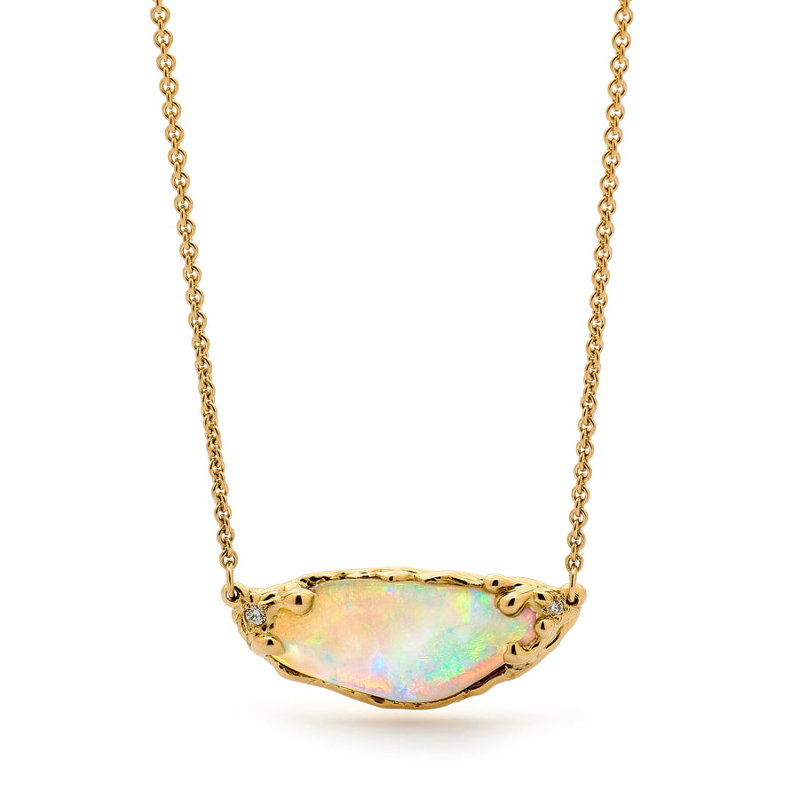 Yellow Gold Opal and Diamond Necklet Perth jewellery stores perth perth jewellery stores australian jewellery designers online jewellery shop perth jewellery shop jewellery shops perth perth jewellers jewellery perth jewellers in perth diamond jewellers perth bridal jewellery australia pearl jewellery australian pearls diamonds and pearls perth