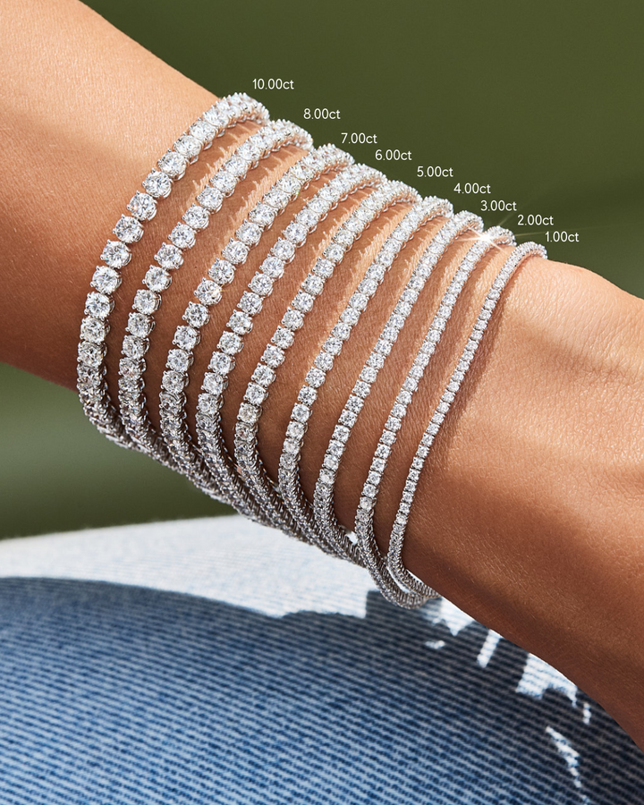 3.00ct Claw Set Diamond Tennis Bracelet