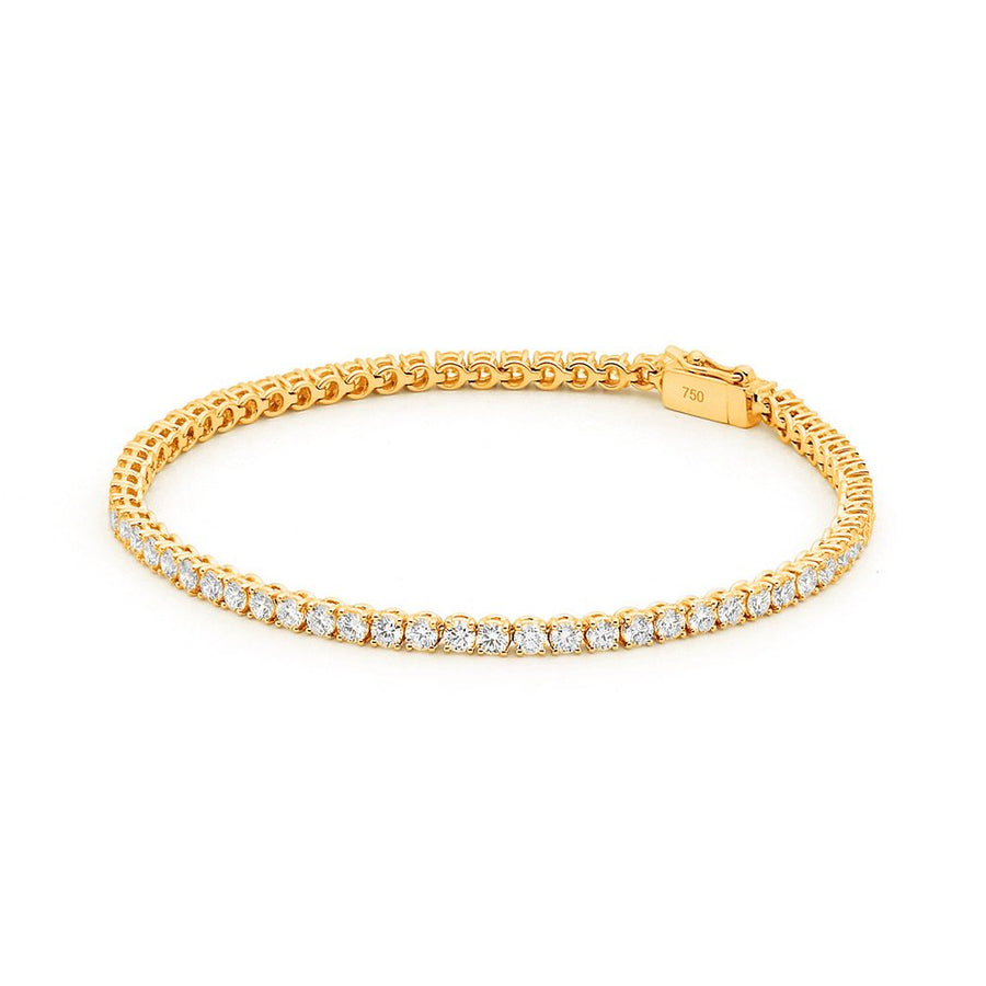 4.00ct+ Claw Set Diamond Tennis Bracelet